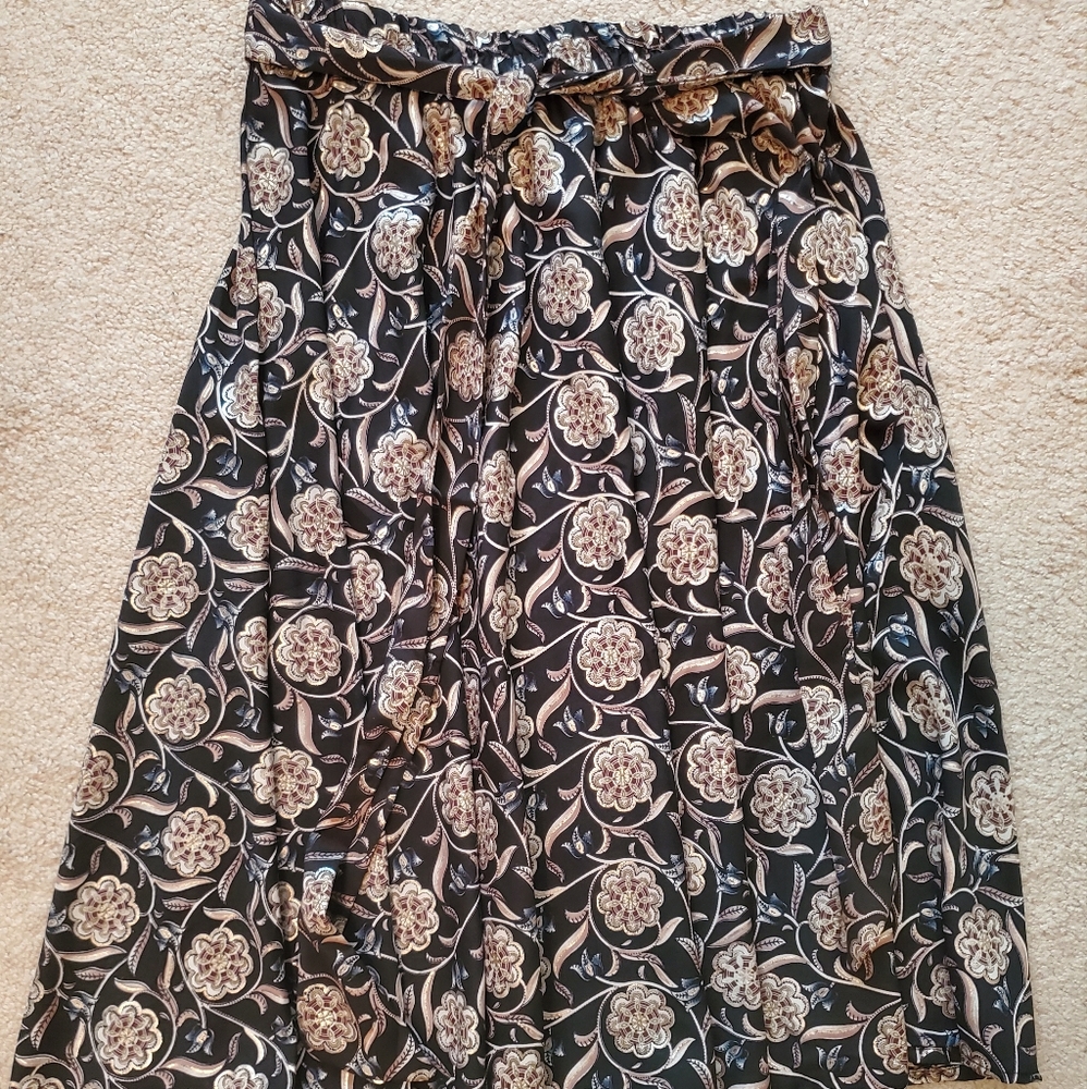 Floral midi/max skirt